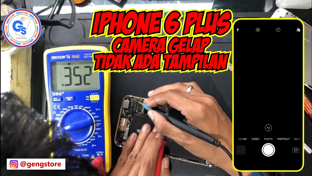 iPhone 6S Plus Back Camera Repair - a How To Guide Tutorial