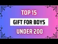 15 Best Gifts For Boys Under 200 Boys Gift Under 200 PastorFar