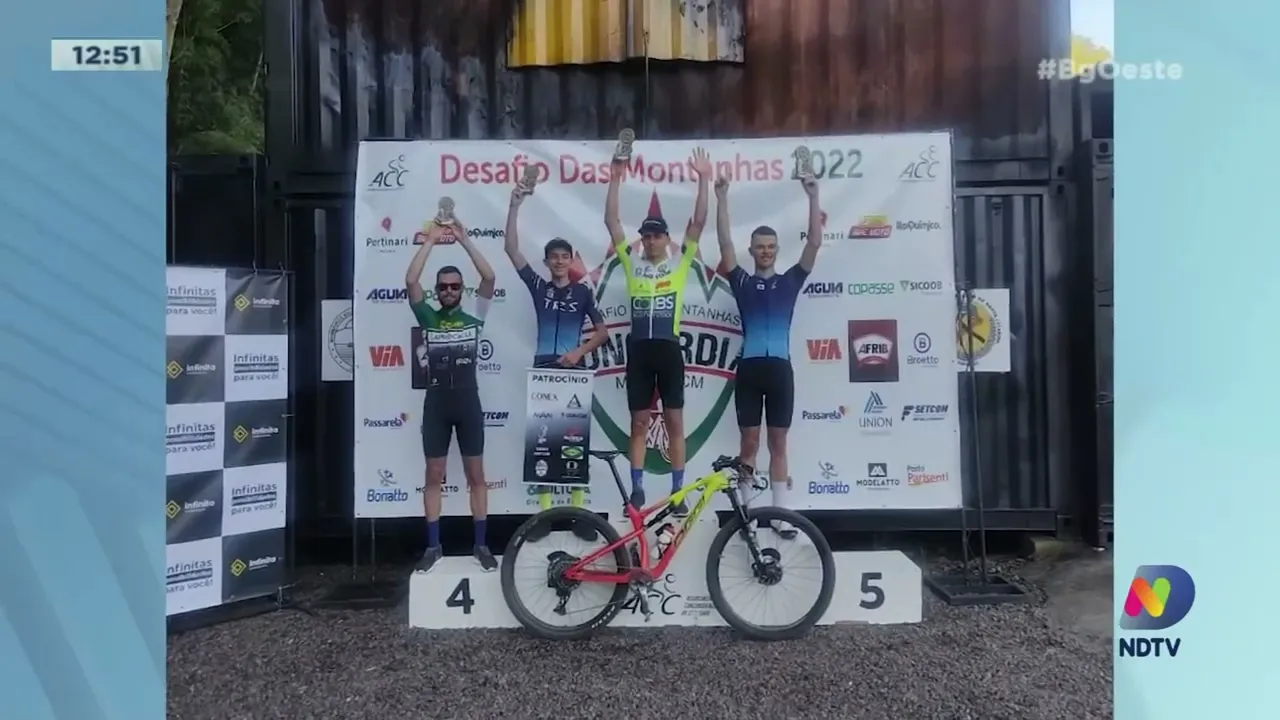 Chapecó comemora conquistas no Ciclismo, Bocha e Atletismo