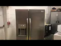 Running Icemaker Diagnostics Test Mode On A Frigidaire Gallery Side By Side Refrigerator