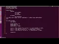 C error expected after class definition how to fix