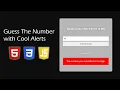 Guess The Number with HTML CSS JavaScript - Simple JS Project