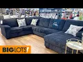BIG LOTS FURNITURE COUCHES SOFAS ARMCHAIRS COFFEE TABLES SHOP WITH ME SHOPPING STORE WALK THROUGH