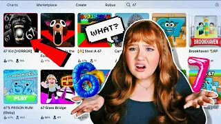Don t Play 6 7 on Roblox