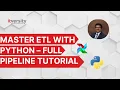 Build a Data Pipeline Using Python Setup Project and Read Table List Data Engineering
