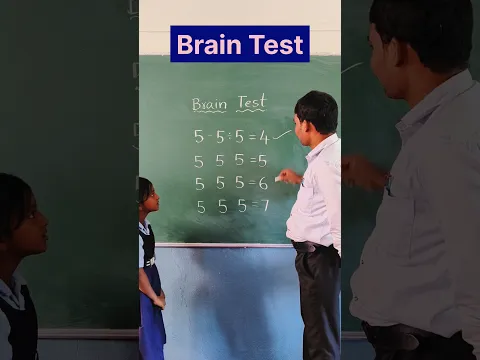 Brain Test - innovative ideas | Challenge your mind | Brain games | Maths ideas #maths #braintest