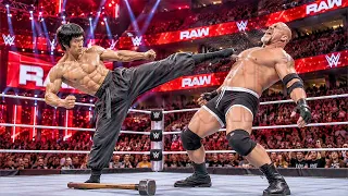 Bruce Lee vs Goldberg Iron Man Match