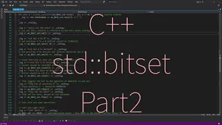 Learn std bitset binary operations in C Part 2 - Math Logic
