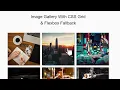 Create A Responsive Image Gallery With CSS Grid Flexbox