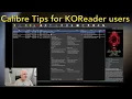 Calibre Tips Trix for ebook Readers that runs KOReader