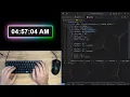 ASMR Programming - Coding Clock