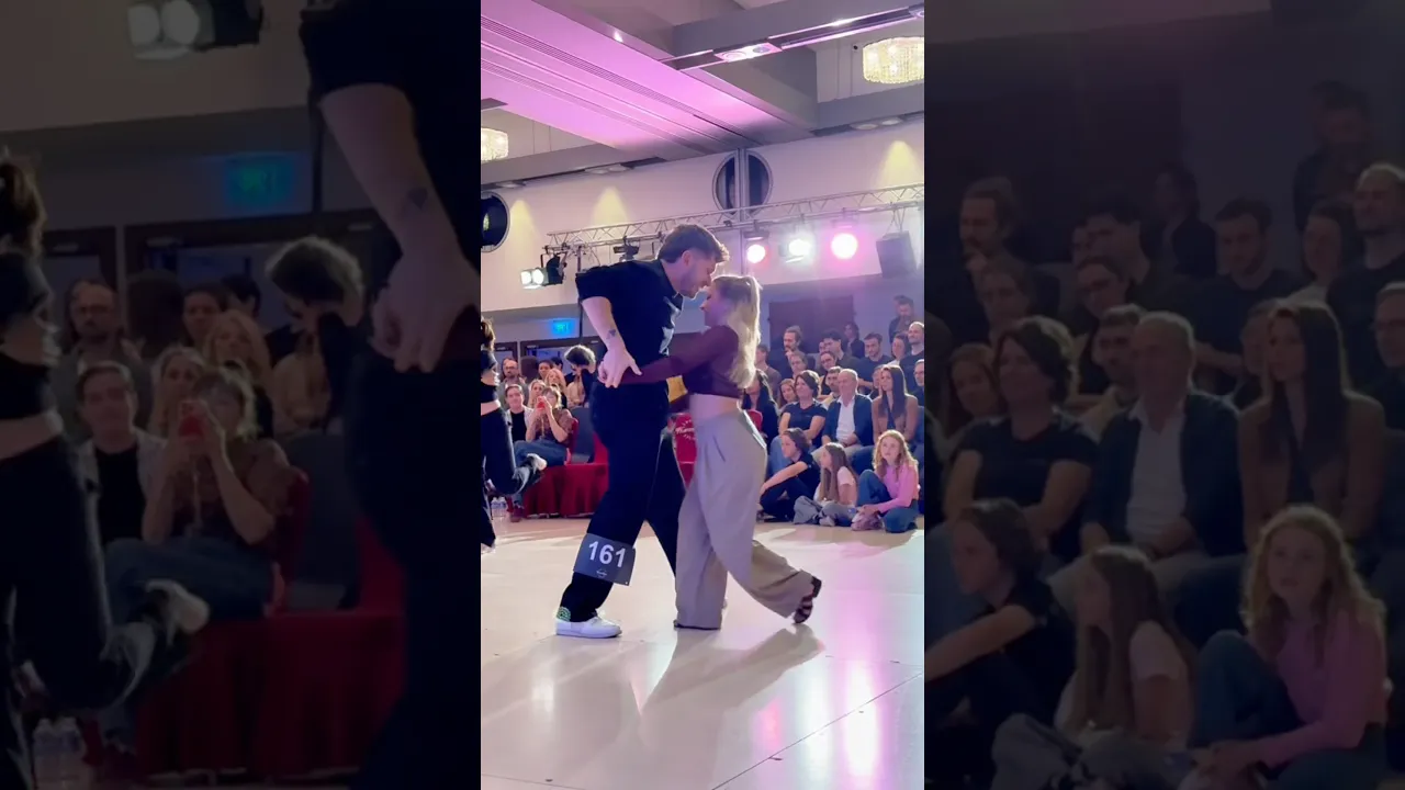 Nice groove on the dance floor with Fernanda at French Open WCS!
