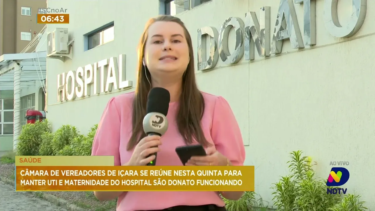 UTI e maternidade no Hospital São Donato, de Içara, podem deixar de funcionar
