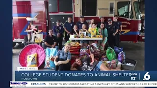 Robstown Animal Control receives 1 500 donation from college student
