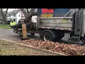 Upper Arlington Public Service Department leaf collection machines