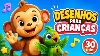 Desenhos Animados Educativos para Crianças - Animazoo 🦁