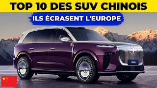 10 SUV chinois qui font passer nos voitures pour des antiquités