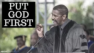 put god first denzel washington motivational u0026 inspiring commencement speech