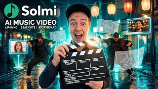 Solmi AI – AI Music Video Generator with Lip-Sync & Beat-Synced Cuts