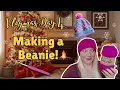 Vlogmas Day 4 | A New Beanie on My Hook + The Hand-Dyed Yarn Advent Continues! 🧶🧜‍♀️