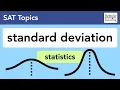 Standard Deviation comparing two data sets on the SAT