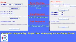 Java socket programming Simple Client and Server program Building Client - Server App