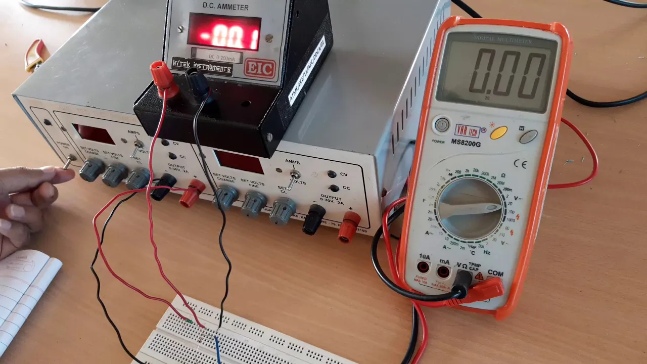 Expt No 3 Characteristics of Zener diode and design a Simple Zener voltage regulator determine line