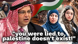 NOBODY Destroyed Palestine Like This Jordanian Politician Did in Oxford Union!
