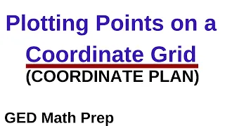 How to Plot Points on a Coordinate Grid GED Math