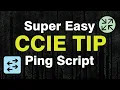 CCIE Pro Tip The Ultimate Ping Script for Network Troubleshooting