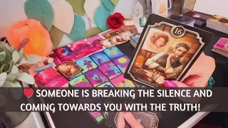 ❤️ SOMEONE IS BREAKING THE SILENCE AND COMING TOWARDS YOU WITH THE TRUTH! #tarotreading