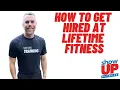 How to get hired at Lifetime Fitness Show Up Fitness CPT the BEST fitness certification