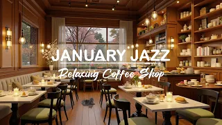 Warm Morning Jazz & Cozy Coffee Shop Ambience for Work - Relaxing Jazz Instrumental Music