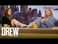 Desi Lydic and Drew Barrymore Go Barefoot to Try New Viral Office Trend The Drew Barrymore Show