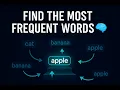 How to Solve Top K Frequent Words LeetCode 692 Python Heap HashMap