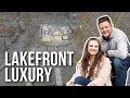Inside a GORGEOUS Luxury Lakefront Vacation Home in Lake George NY Boat Slips Screened Porch