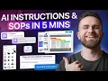 Ultimate AI Tool for SOPs Workflows 2026 - Create Instruction Docs Fast