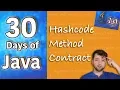 Hands-on Java - hashCode Method Contract Explained