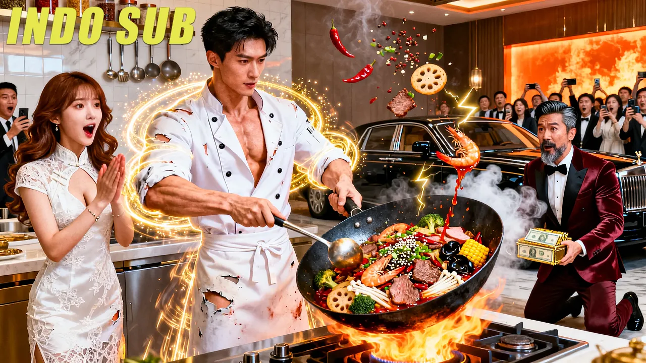 Diremehkan koki miskin, satu masakan guncang kota! Dia koki rahasia, 5kg babi ciptakan keajaiban! poster