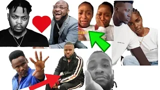 davido and olamide settle beef father dmw drops love song for eva zubby michael fires hushpuppi