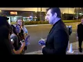 Brendan Coyle greets fans