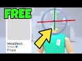 How to get an INVISIBLE HEAD in ROBLOX 2026