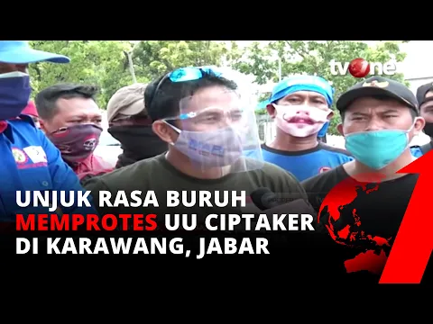 Yakin UU Ciptaker Tetap Diterbitkan ? Ketua Forum Buruh Asal Kerawang Ancam Demo Tutup Kawasan