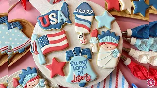 Sweet Land of Liberty Cookie Decorating Kit The Flour Box