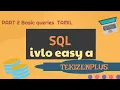 Learn SQL Basics Tamil Easily How to Learn SQL Basics SQL Basics tutorial SQL ivlo Easya Part2