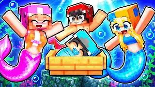 Baby Omz Adopted by Mermaids Sad Story in Minecraft!