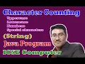 Upper Case Lower Case Numbers Special Characters counting in Java ICSE Computer