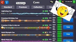 8 Ball Pool - My Cue Collection 2015-2016