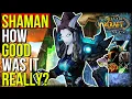 How Good Was SHAMAN In Vanilla TBC WotLK REALLY World of Warcraft