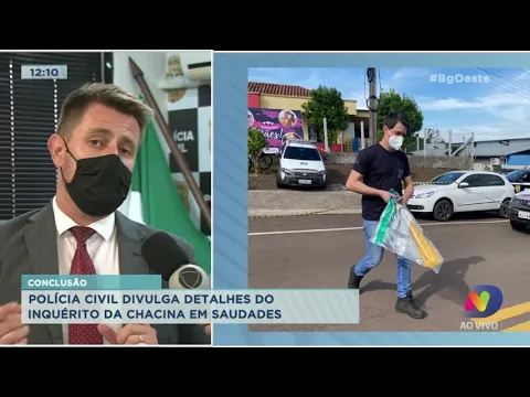 Polícia Civil divulga detalhes do inquérito da chacina em Saudades